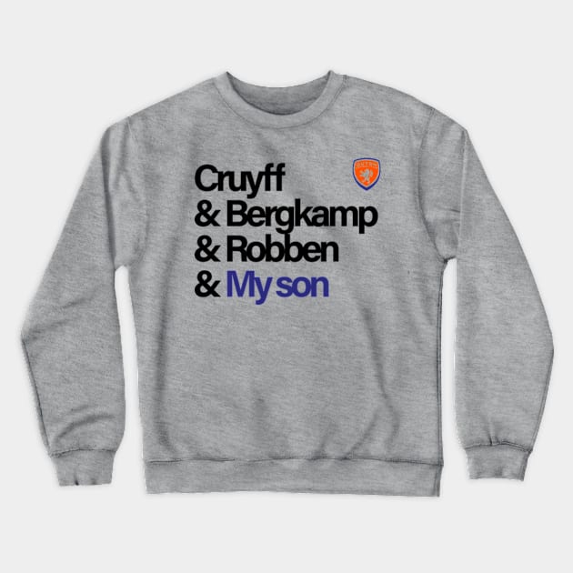 Dutch Legends - Boy Crewneck Sweatshirt by DutchFC